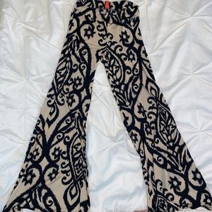 Damask Palazzo Pants